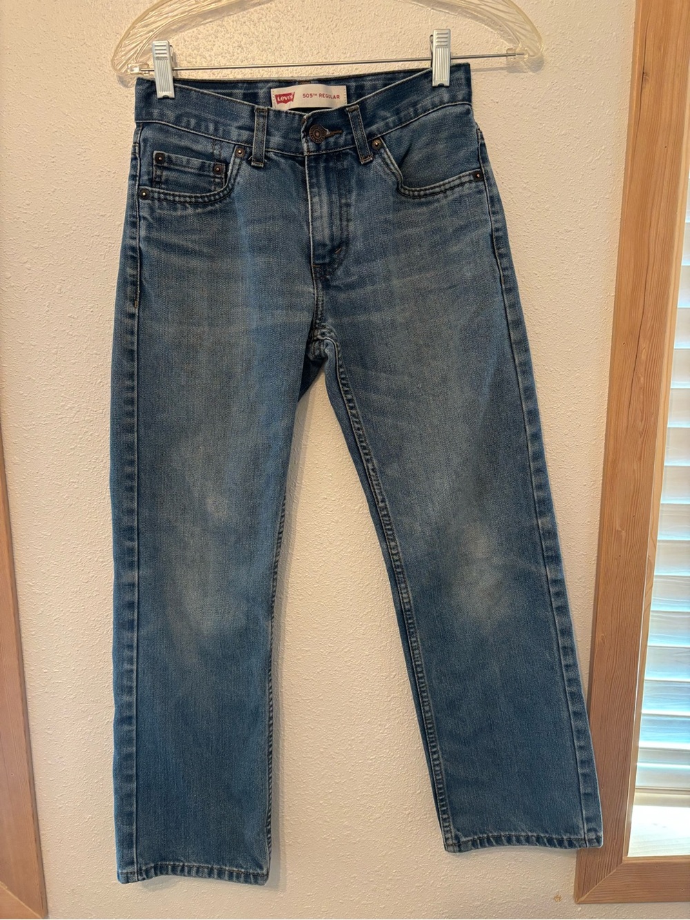 Levi's Kids Medium Blue Straight-Leg Jeans